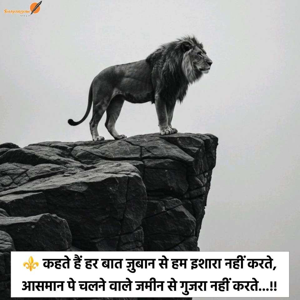 Royal Attitude Shayari