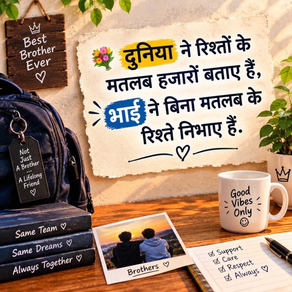 Best Shayari For Bhai