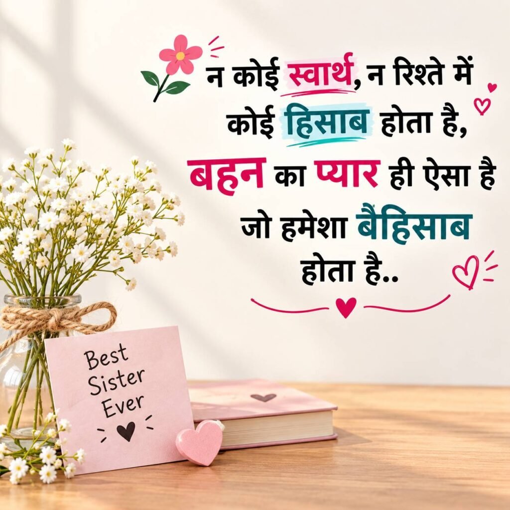 Best Sister Shayari in Hindi