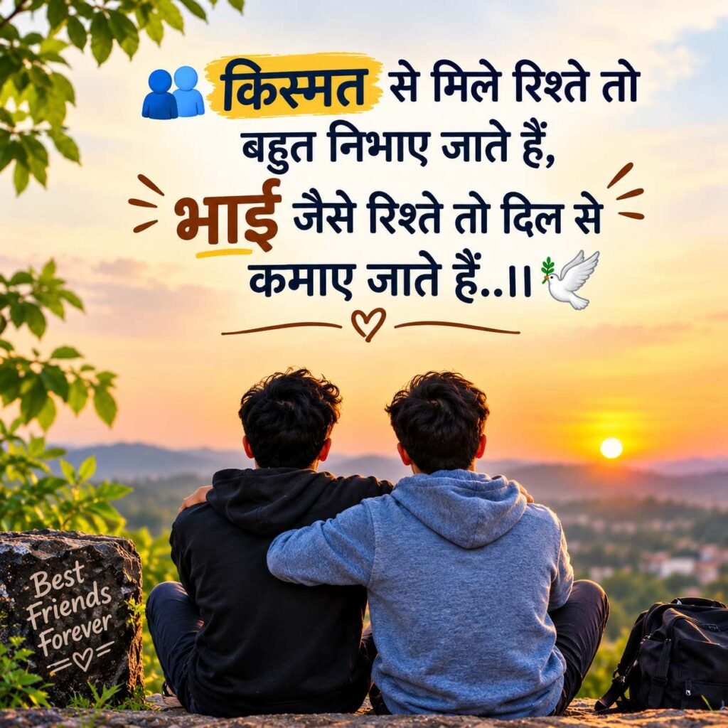 Bhai Shayari in Hindi