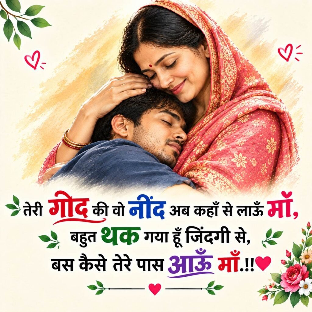 Emotional Maa Shayari in Hindi