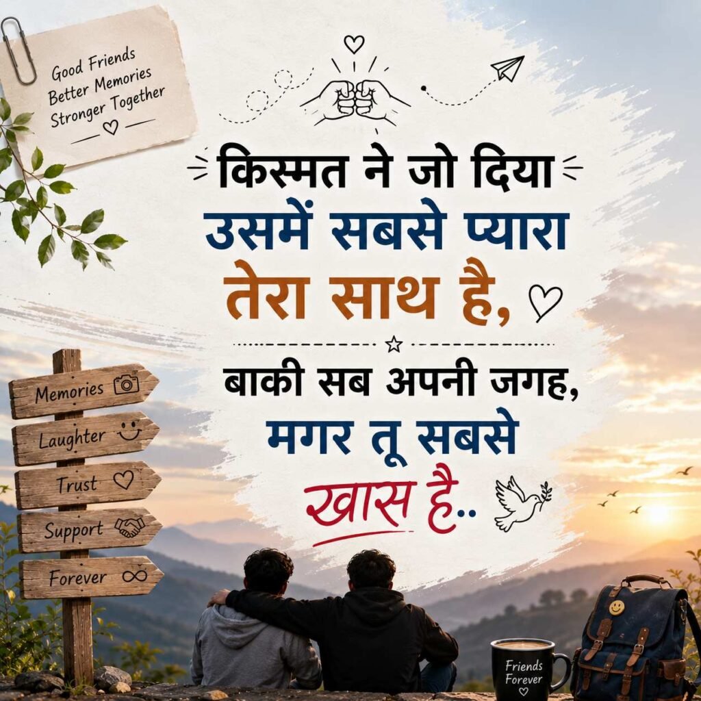 Friendship Shayari in Hindi
