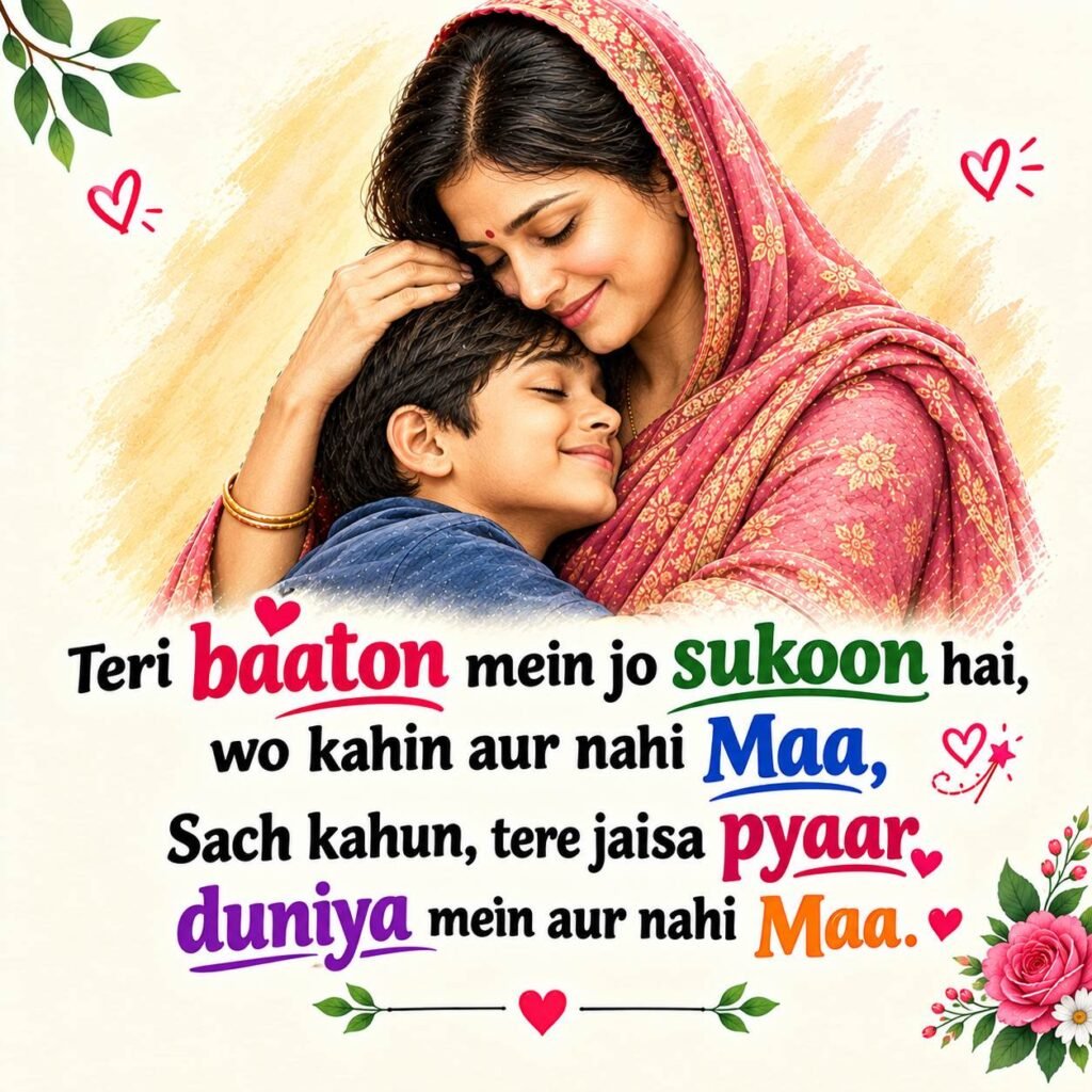 Maa Shayari in English