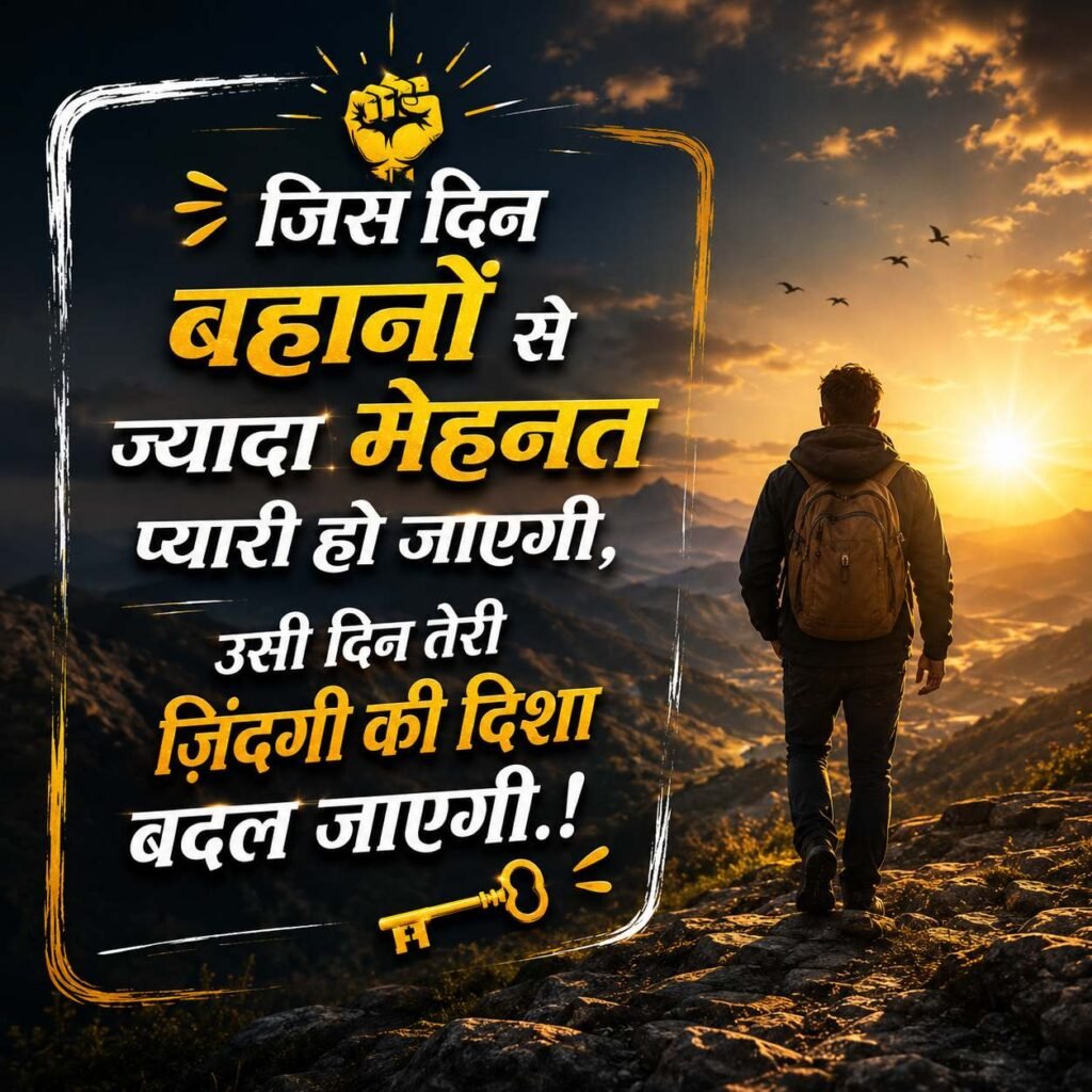 Motivational Shayari for Students