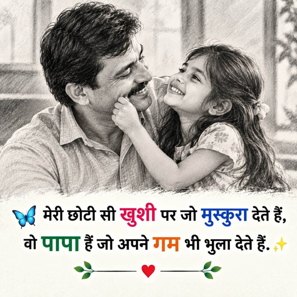 Papa Ke Liye Dil Chhoo Lene Wali Shayari