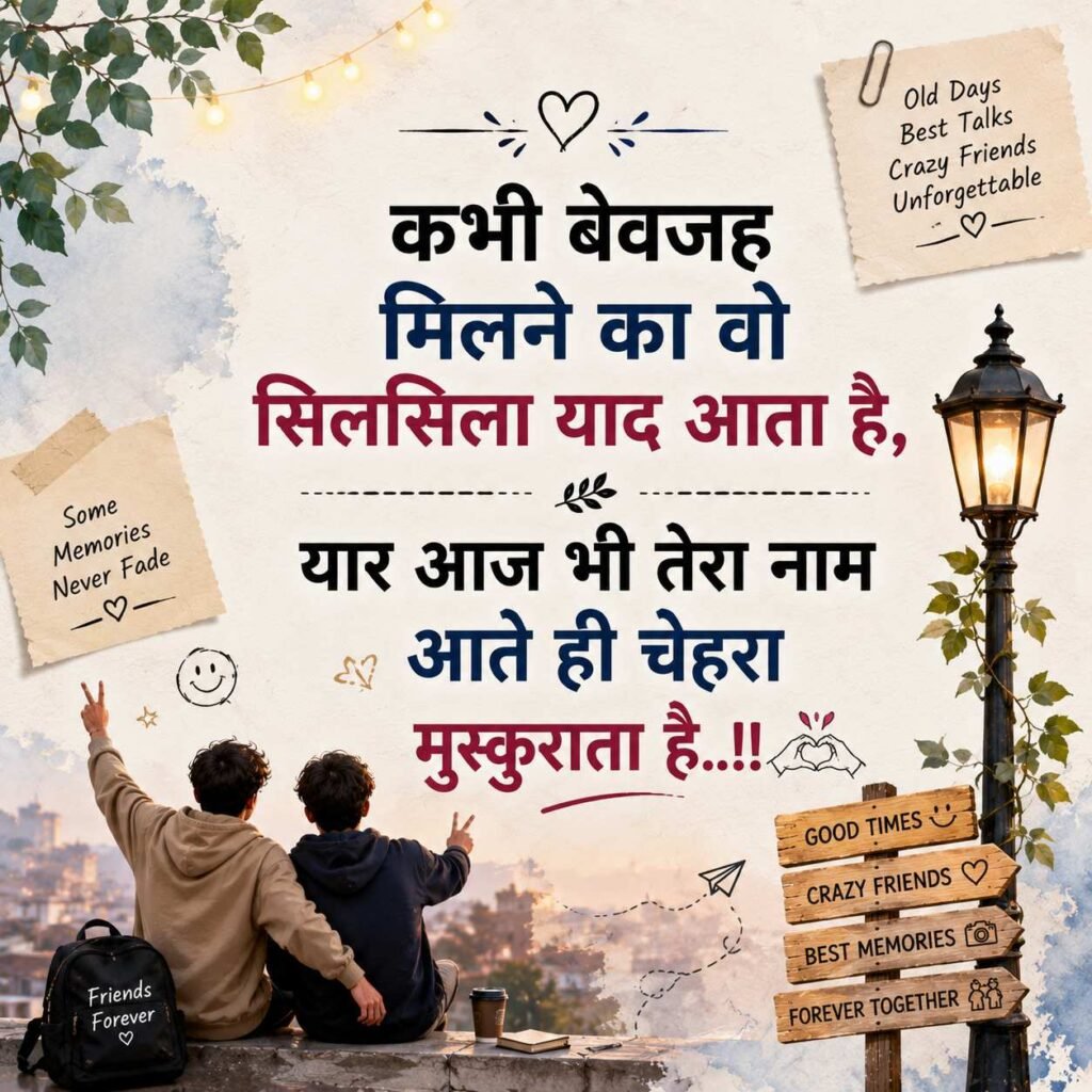 Sad Shayari for Friends in Hindi