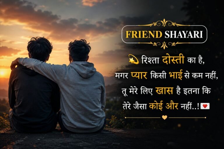 Shayari For Friend in hindi
